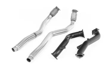 Milltek Sport Large Bore Downpipe und Katersatzrohr für Audi RS7 C7 Sportback 4.0 V8 TFSI biturbo inc Performance Edition