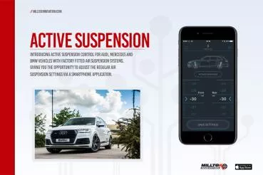 Milltek Sport Active Suspension Control für Audi RS7 C7 Sportback 4.0 V8 TFSI biturbo inc Performance Edition