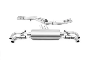 Milltek Sport ECE Abgasanlage ab Frontpipe für Audi RSQ8 4.0 V8 Bi-Turbo (Non OPF / Mit OPF)