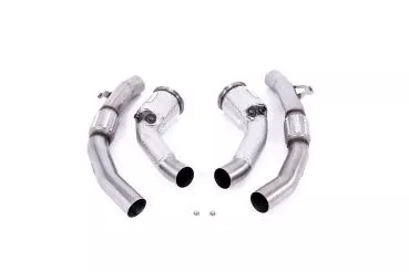 Milltek Sport Large Bore Downpipe und Katersatzrohr für Audi RS7 C8 4.0 V8 bi-turbo (Non OPF US/ROW Modelle)