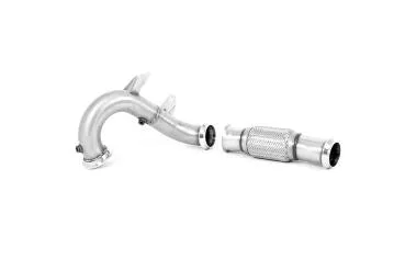 Milltek Sport Large Bore Downpipe und Katersatzrohr für Mercedes A-Class A45 & A45S AMG 2.0 Turbo (W177 Nur Hatchback)