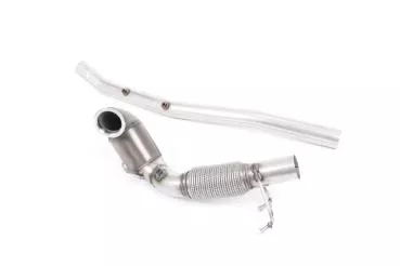 Milltek Sport Large Bore Downpipe und Hi-Flow Sport Katalysator für Seat Leon ST Cupra 300 (4x4) Kombi (Mit OPF)