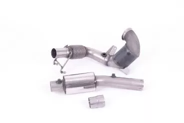 Milltek Sport Hi-Flow Sport Katalysator und Downpipe für Audi A1 40TFSI 5-Türer 2.0 (200PS) mit OPF