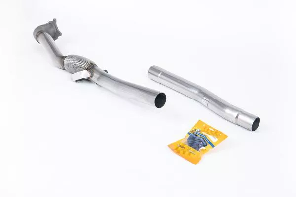 Milltek Sport Large Bore Downpipe und Katersatzrohr für Audi TT Mk2 2.0 TFSi 2WD