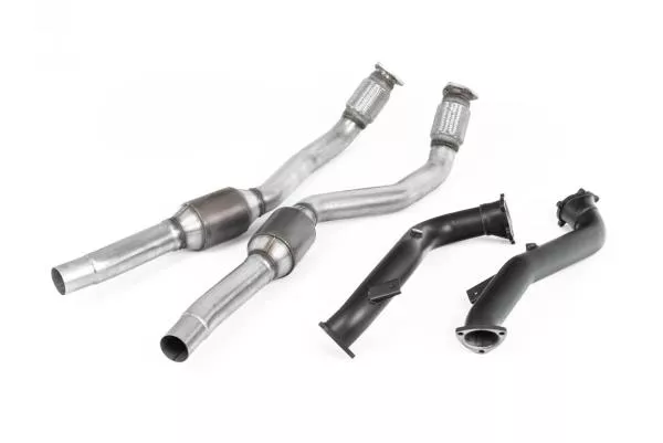 Milltek Sport Large Bore Downpipe und Hi-Flow Sport Katalysator für Audi RS7 C7 Sportback 4.0 V8 TFSI biturbo inc Performance Edition