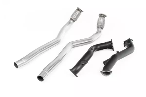 Milltek Sport Large Bore Downpipe und Katersatzrohr für Audi RS7 C7 Sportback 4.0 V8 TFSI biturbo inc Performance Edition