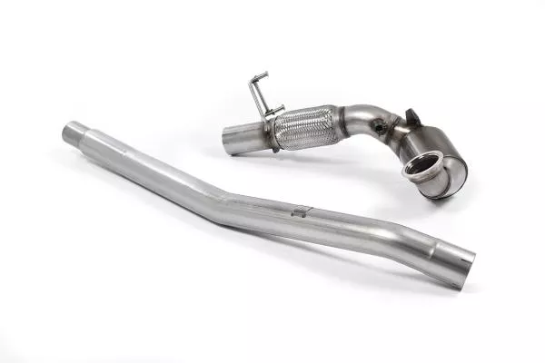 Milltek Sport Large Bore Downpipe und Katersatzrohr für Audi TT Mk3 TTS 2.0TFSI Quattro (Non-OPF Modelle)