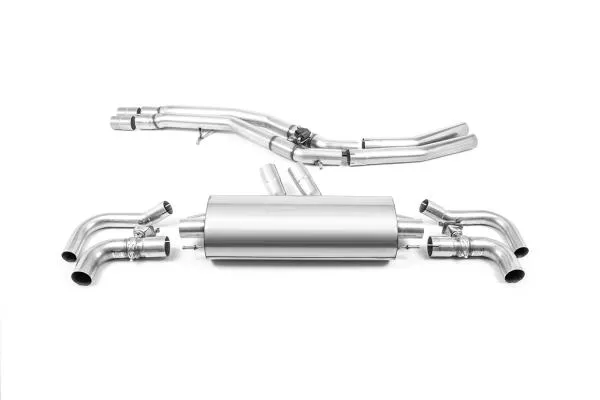 Milltek Sport ECE Abgasanlage ab Frontpipe für Audi RSQ8 4.0 V8 Bi-Turbo (Mit OPF)