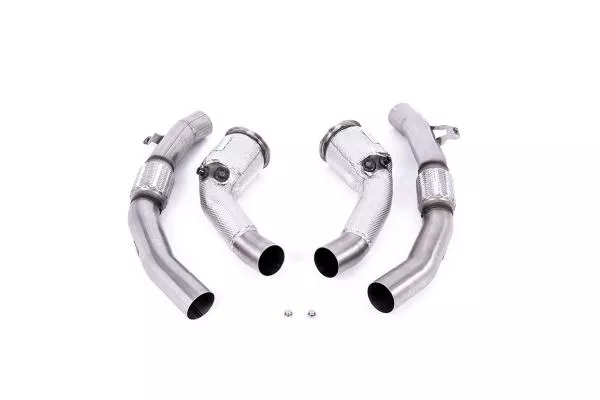 Milltek Sport Large Bore Downpipe und Katersatzrohr für Audi RS7 C8 4.0 V8 bi-turbo (Non OPF US/ROW Modelle)