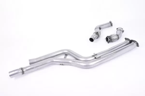 Milltek Sport Large Bore Downpipe und Katersatzrohr für BMW 3 Serie F80 M3 & M3 Competition Limousine (Non OPF Modelle)