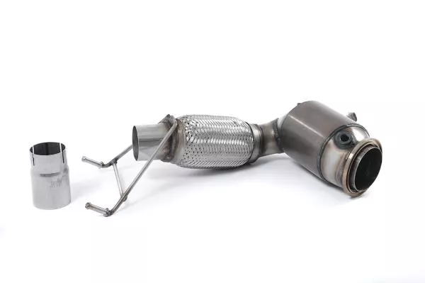 Milltek Sport Large Bore Downpipe und Hi-Flow Sport Katalysator für New Mini Mk3 (F56) Cooper 1.5T (Vor LCI)