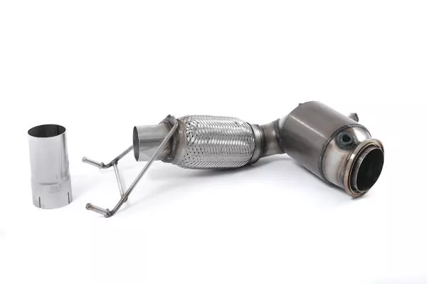 Milltek Sport Large Bore Downpipe und Hi-Flow Sport Katalysator für New Mini Mk3 (F56) Cooper 1.5T (Vor LCI)