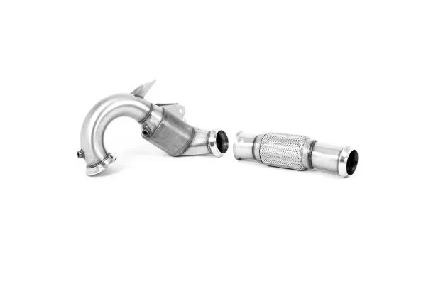 Milltek Sport Large Bore Downpipe und Hi-Flow Sport Katalysator für Mercedes A-Class A45 & A45S AMG 2.0 Turbo (W177 Nur Hatchback)