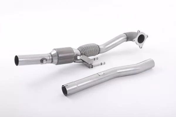 Milltek Sport Large Bore Downpipe und Hi-Flow Sport Katalysator für Audi TT Mk2 TTS quattro