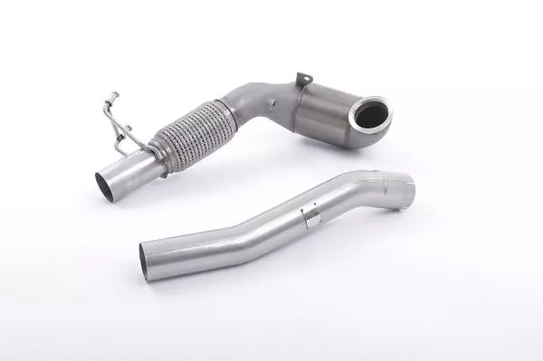 Milltek Sport Downpipe mit Racing Kat für Seat Leon Cupra 280 & 290 2.0 TSI (Non OPF Modelle)