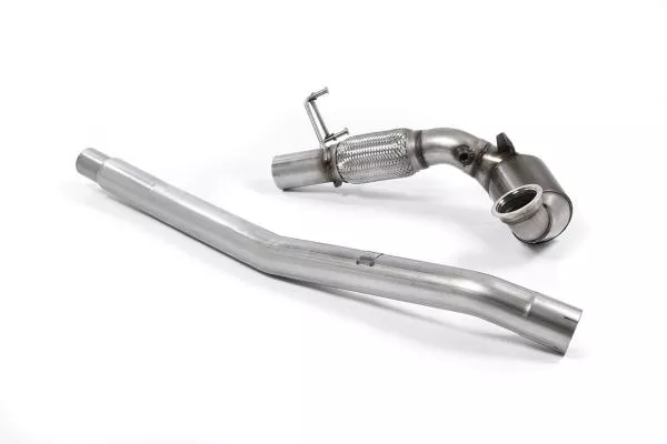 Milltek Sport Downpipe mit Racing Kat für Seat Leon Cupra 280 & 290 2.0 TSI (Non OPF Modelle)